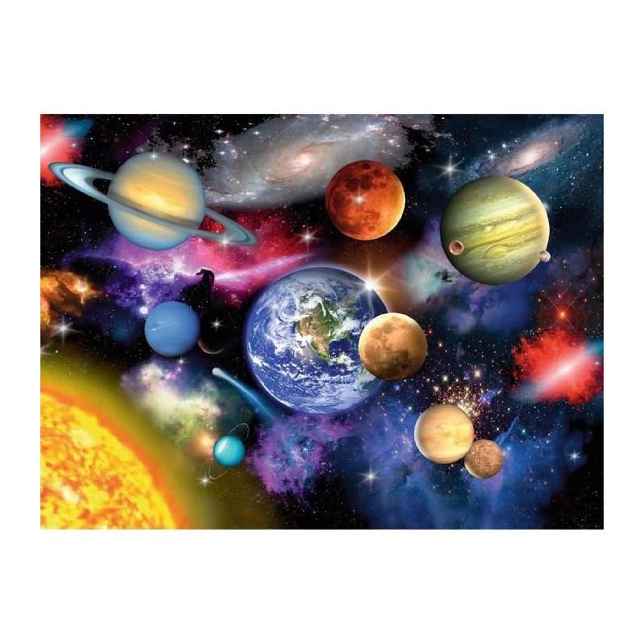 Voir la diapositive 3 : RAVENSBURGER Puzzle XXL 300 pièces – Système solaire – Univers spatial éducatif – Dès 9 ans – Ravensburger