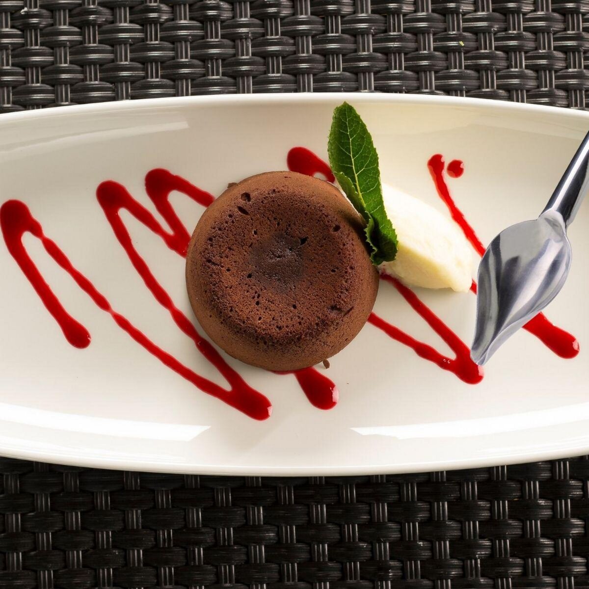 Fackelmann Lot de 2 cuillères plumes à décoration pâtissière Jean Daudignac