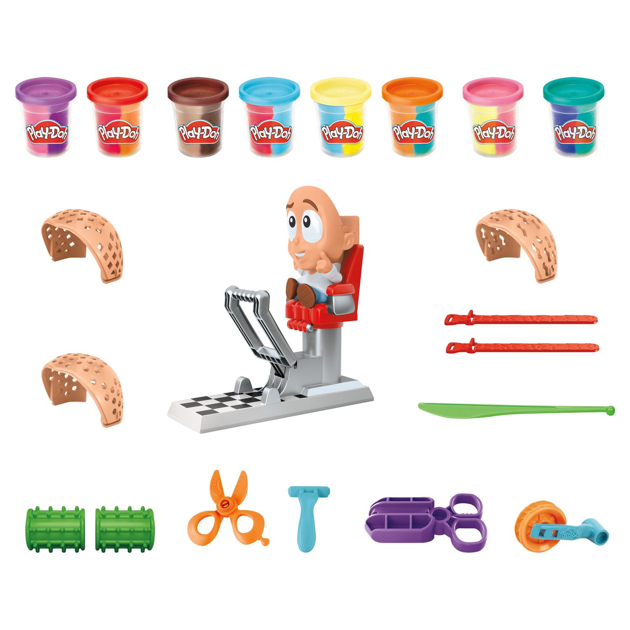 Voir la diapositive 2 : HASBRO Play-Doh - Le coiffeur Pate à modeler 