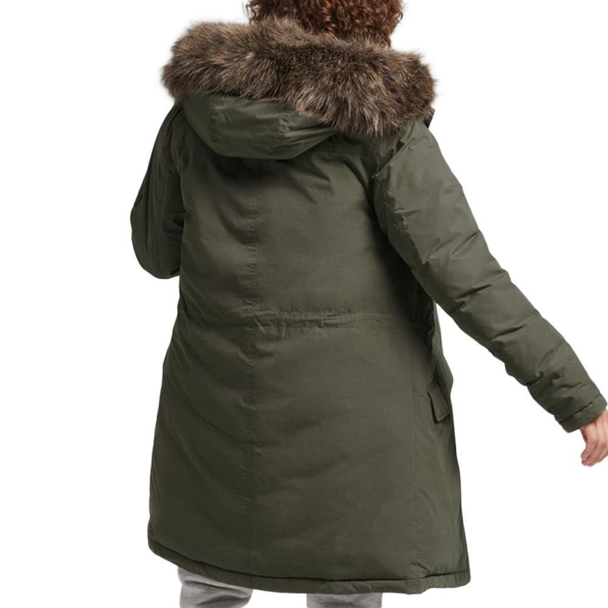 Voir la diapositive 3 : SUPERDRY Parka kaki femme superdry vintage down everest