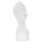 Voir la diapositive 1 : Paris Prix Vase Déco en Porcelaine  Young Lady  24cm Blanc