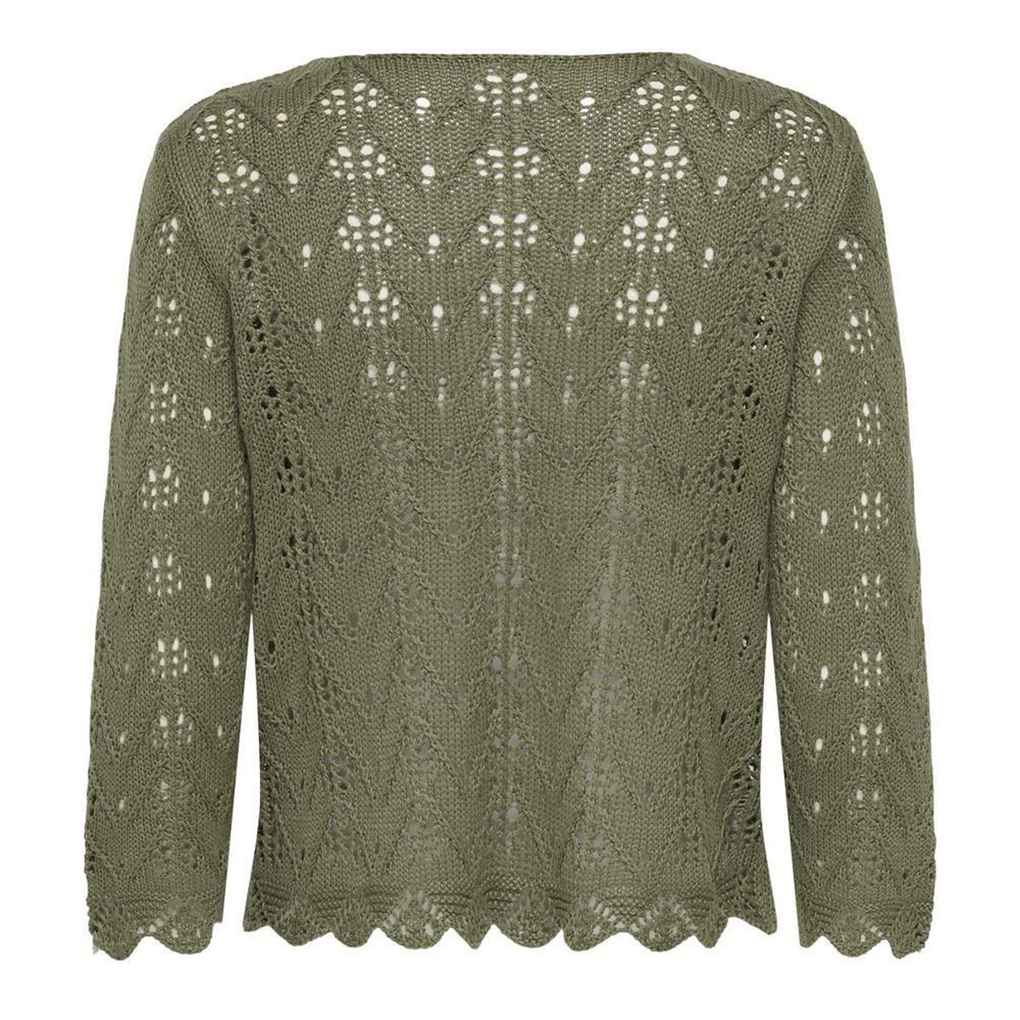 Voir la diapositive 2 : JACQUELINE DE YONG Pull Kaki Femme JDY Susi 3/4