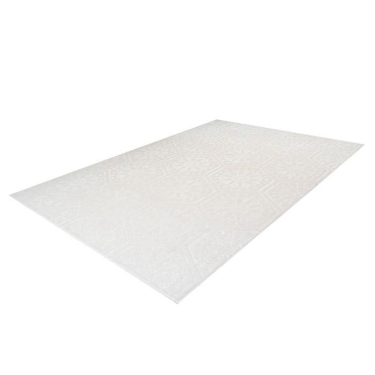 Paris Prix Tapis Moderne Fait Main  Monroe II  Blanc