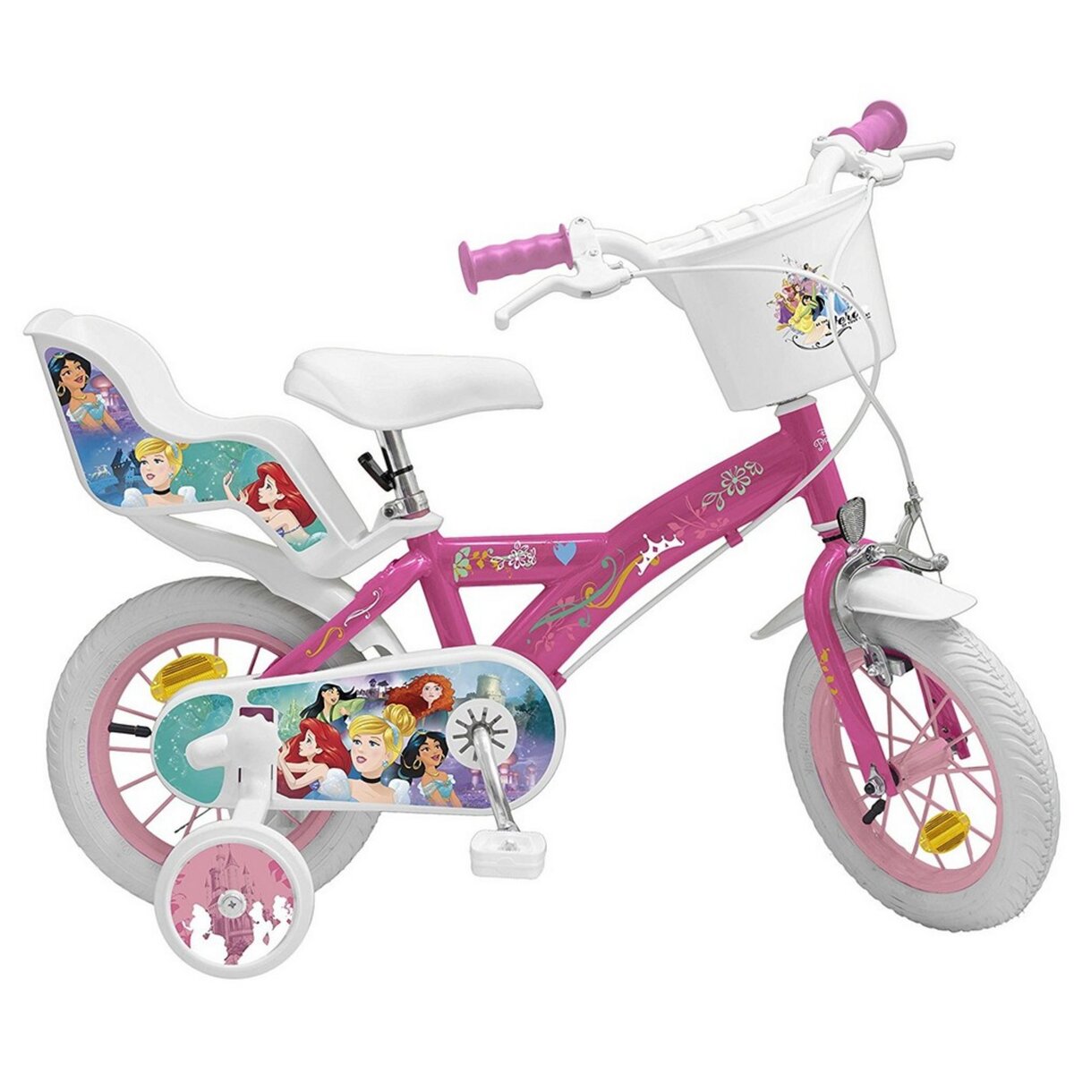 Velo 12 Pouces La Pat Patrouille Disney Fille 3/5 Ans