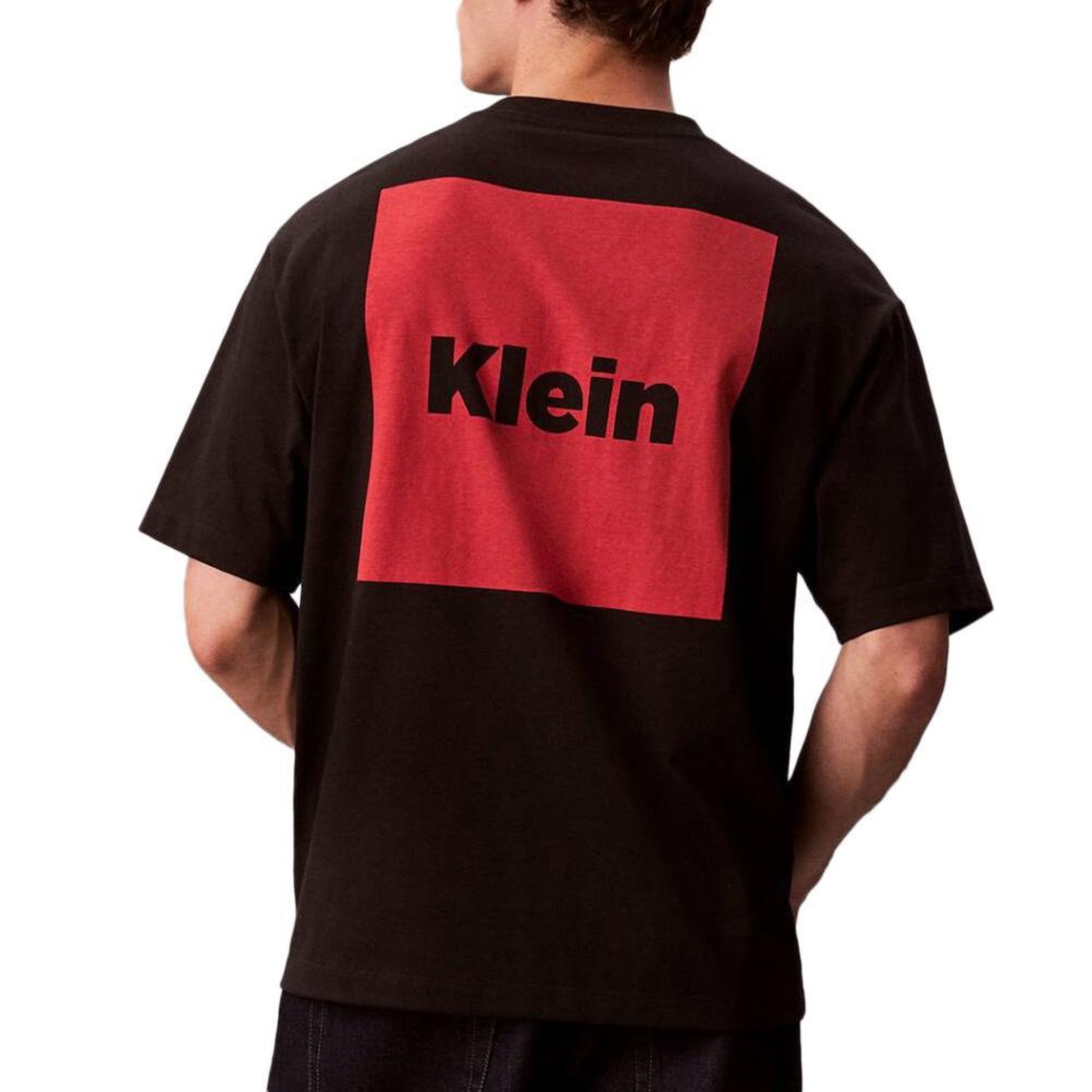 Voir la diapositive 2 : CALVIN KLEIN JEANS T-Shirt Noir/Rouge Homme Calvin Klein Jeans LV04RD813G