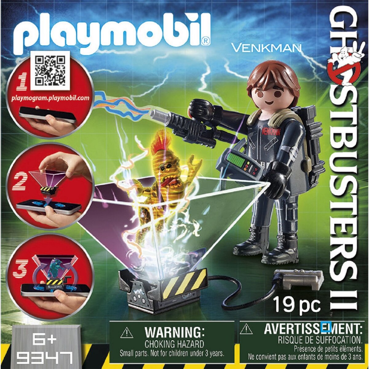PLAYMOBIL 9347 Ghostbuster Peter Venkman 