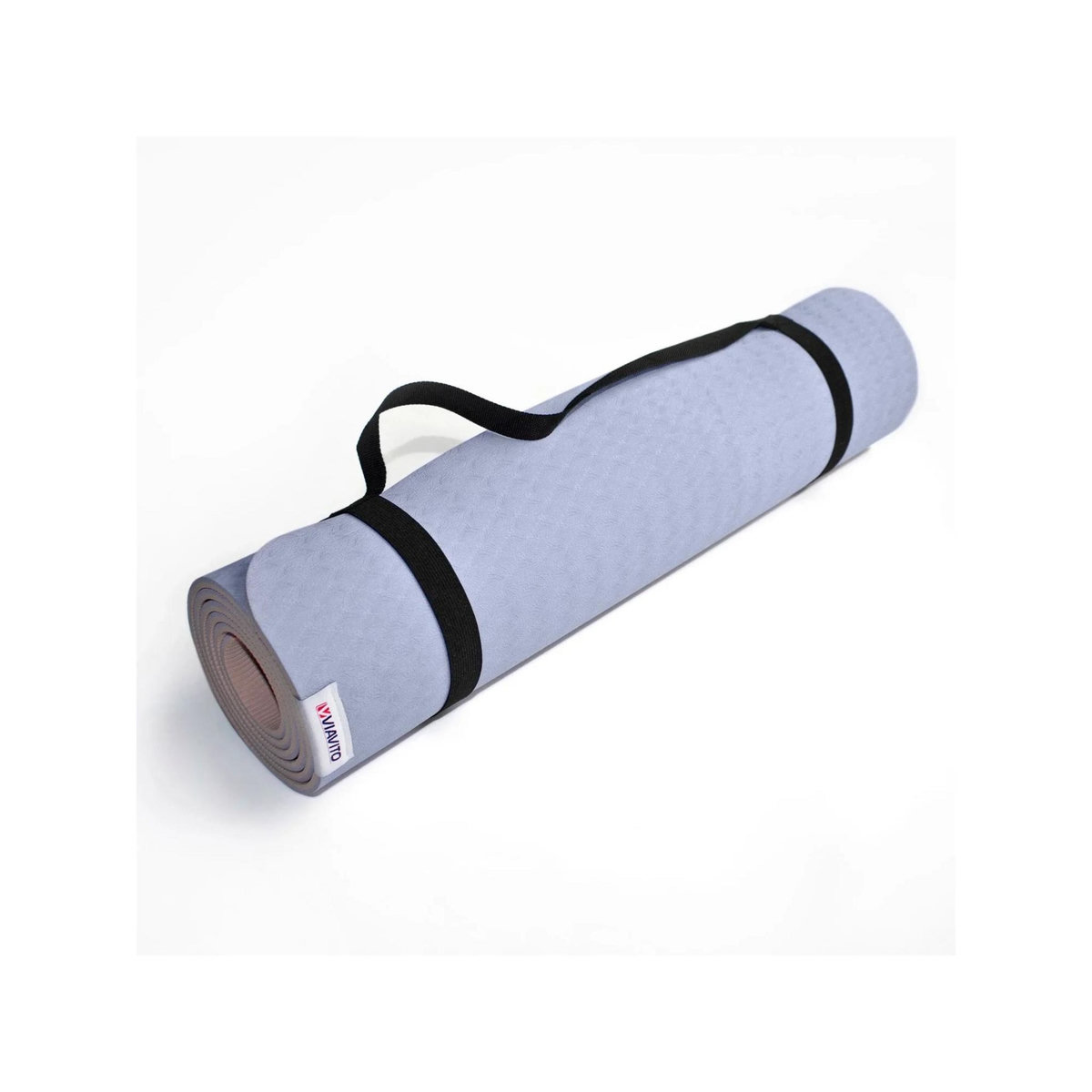 VIAVITO Tapis de yoga et de fitness - Viavito - 6mm - Bleu