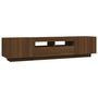 Voir la diapositive 2 : VIDAXL Ensemble de meubles TV avec lumieres LED 2 pcs Chene marron
