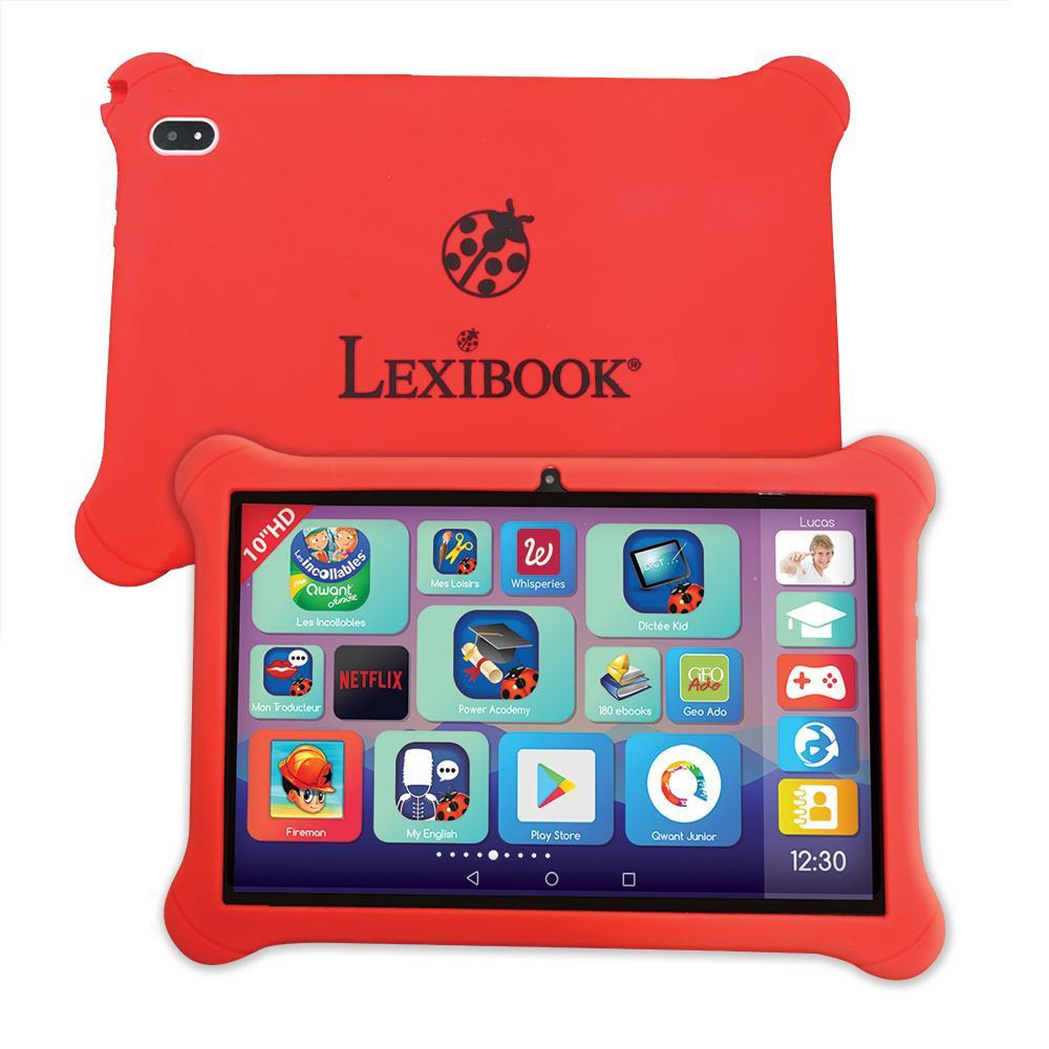 Voir la diapositive 2 : Lexibook Lexipab Master 10 , la tablette ludo-éducative (version FR)