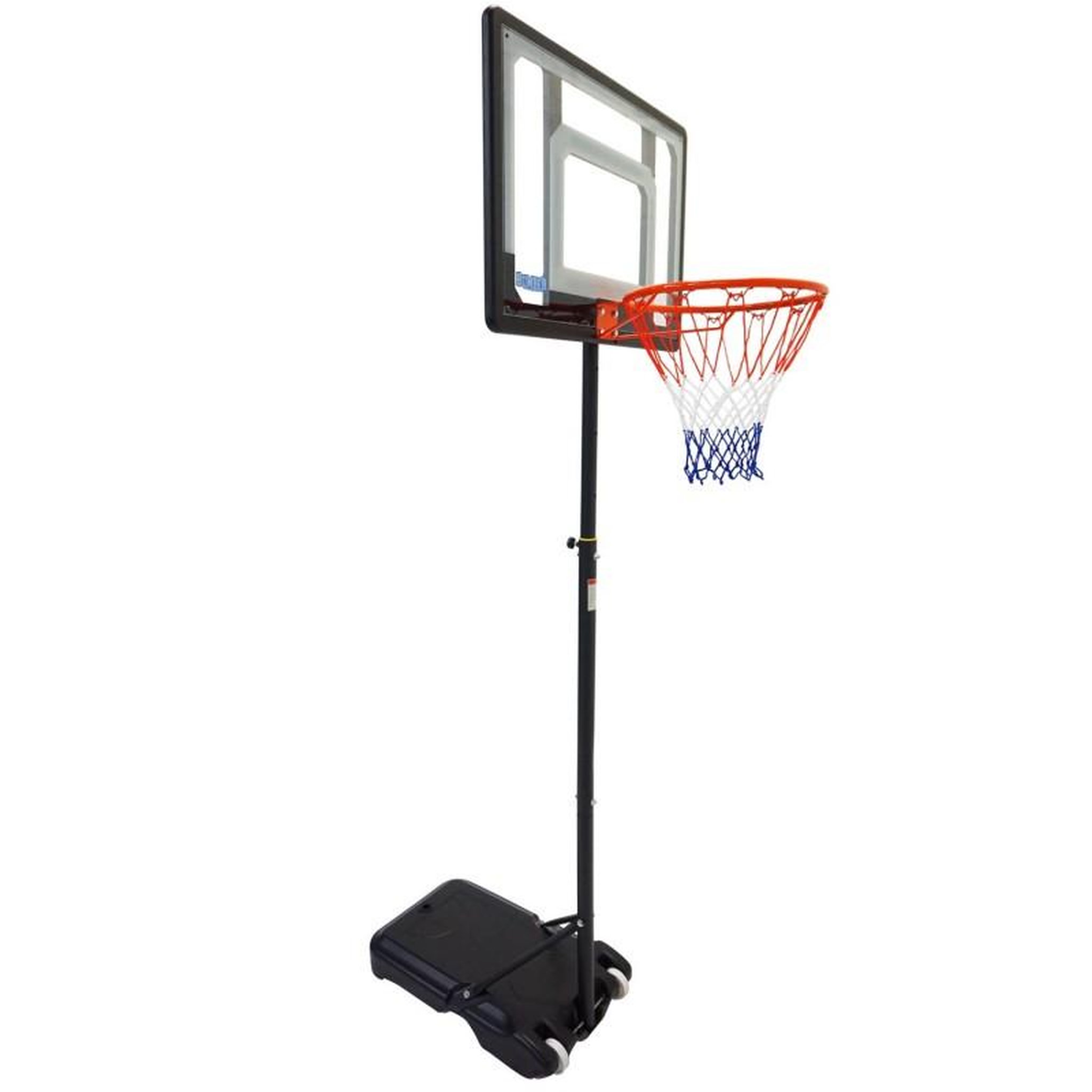 BUMBER Panier de Basket sur Pied Mobile  Orlando  Hauteur Réglable de 1,6m à 2,10m
