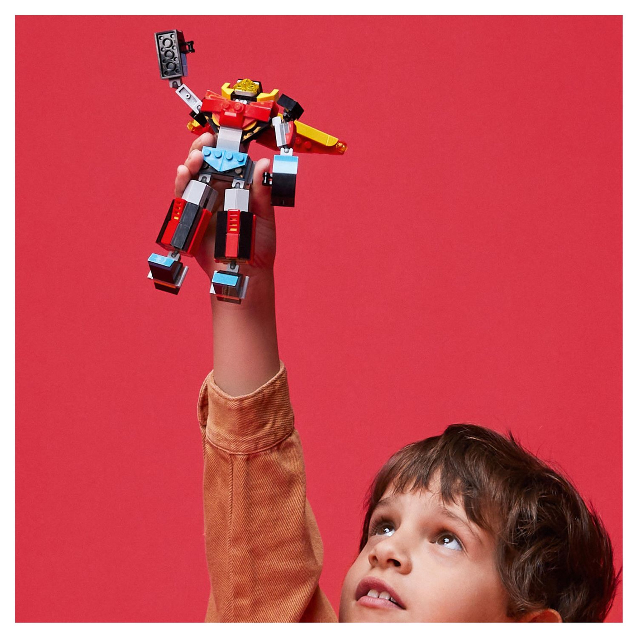Voir la diapositive 8 : LEGO Creator 31124 - Le Super Robot 