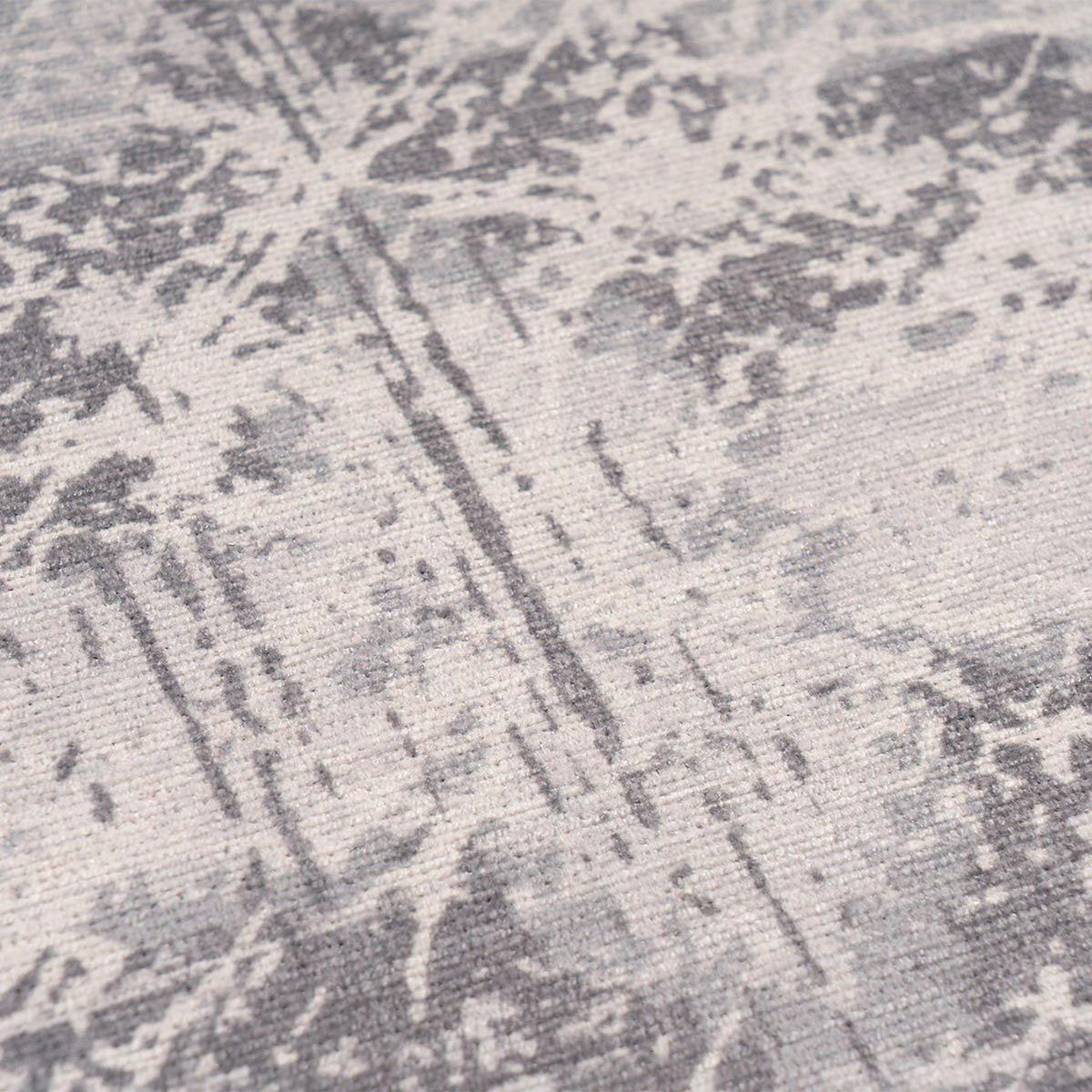 Paris Prix Tapis Tissé Doux Imprimé Vintage  Prayer  Gris