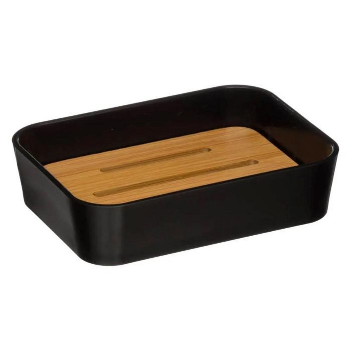 FIVE Porte Savon & Gobelet  Natureo  11cm Noir