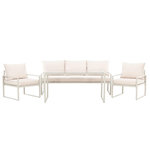 Paris Prix Salon de Jardin 5 Places  Catania  179cm Beige