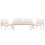 Voir la diapositive 1 : Paris Prix Salon de Jardin 5 Places  Catania  179cm Beige