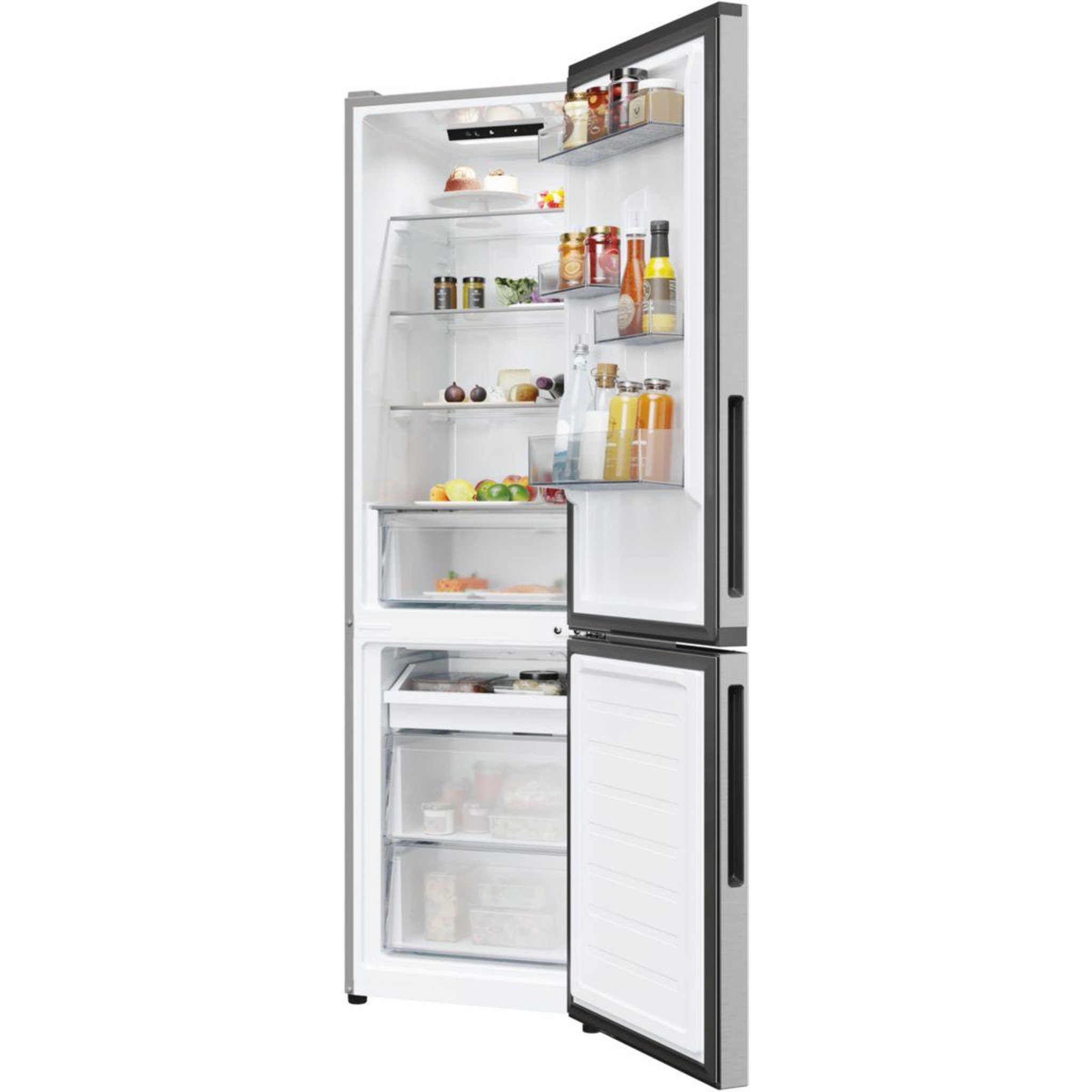 Voir la diapositive 5 : Candy Réfrigérateur combiné CNCQ2T518EX