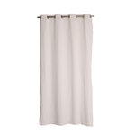 TOILINUX Rideau Dune en coton recyclé. Coloris disponibles : Beige, Gris, Marron