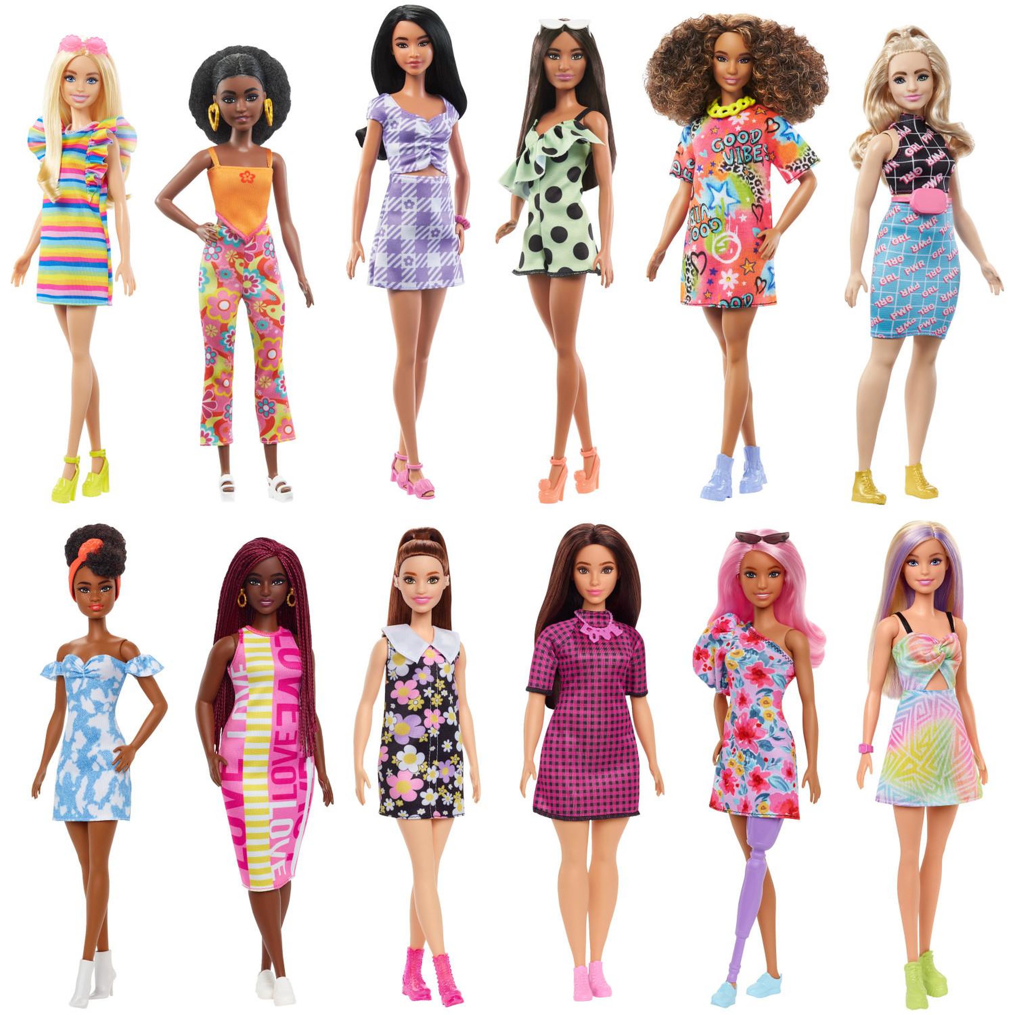 BARBIE FASHIONISTAS Assortiment, modèle choisi aléatoirement MAL MALFBR37