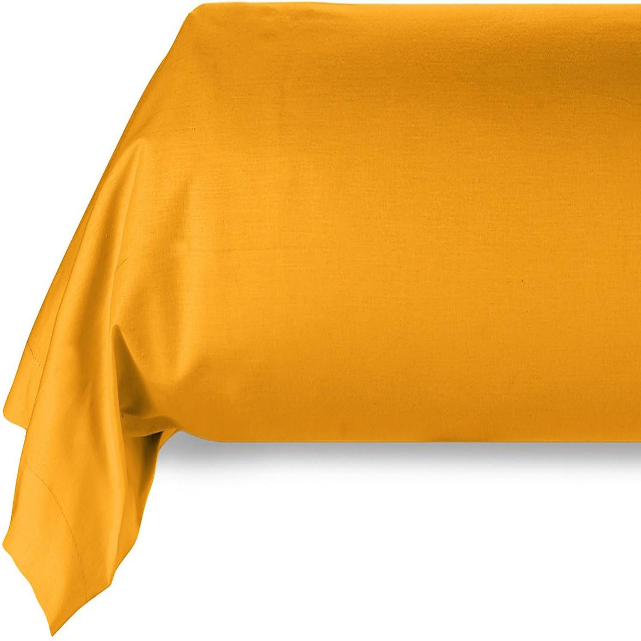 Voir la diapositive 2 : Home collection Taie de traversin 100% coton 57fils