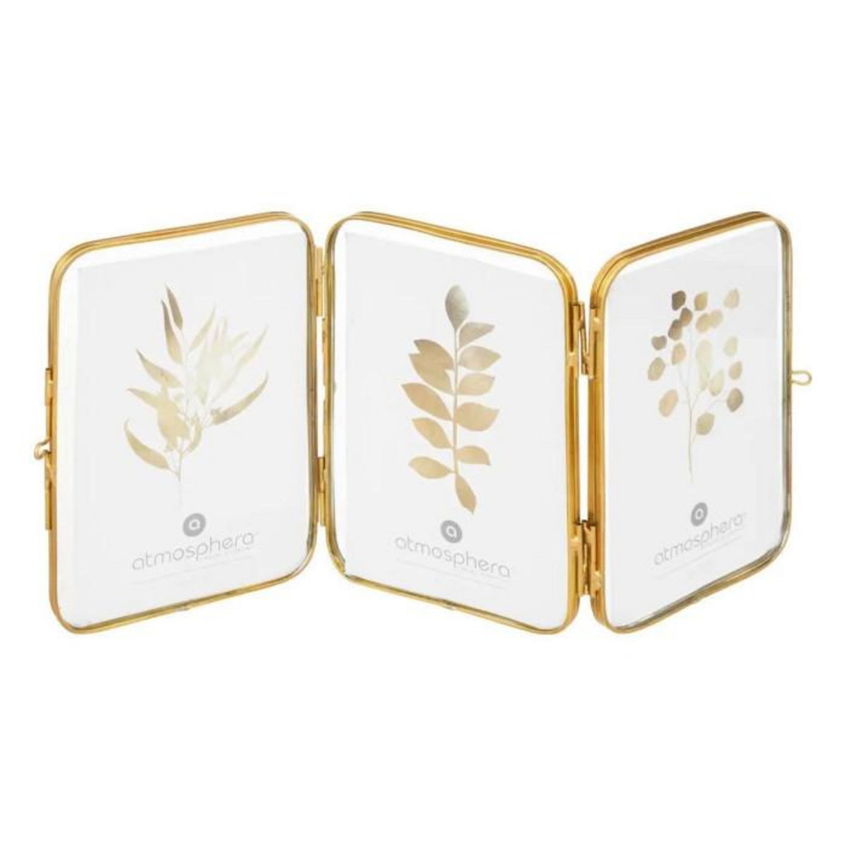 ATMOSPHERA Pêle-Mêle 3 Photos Déco  Rachel  35cm Or