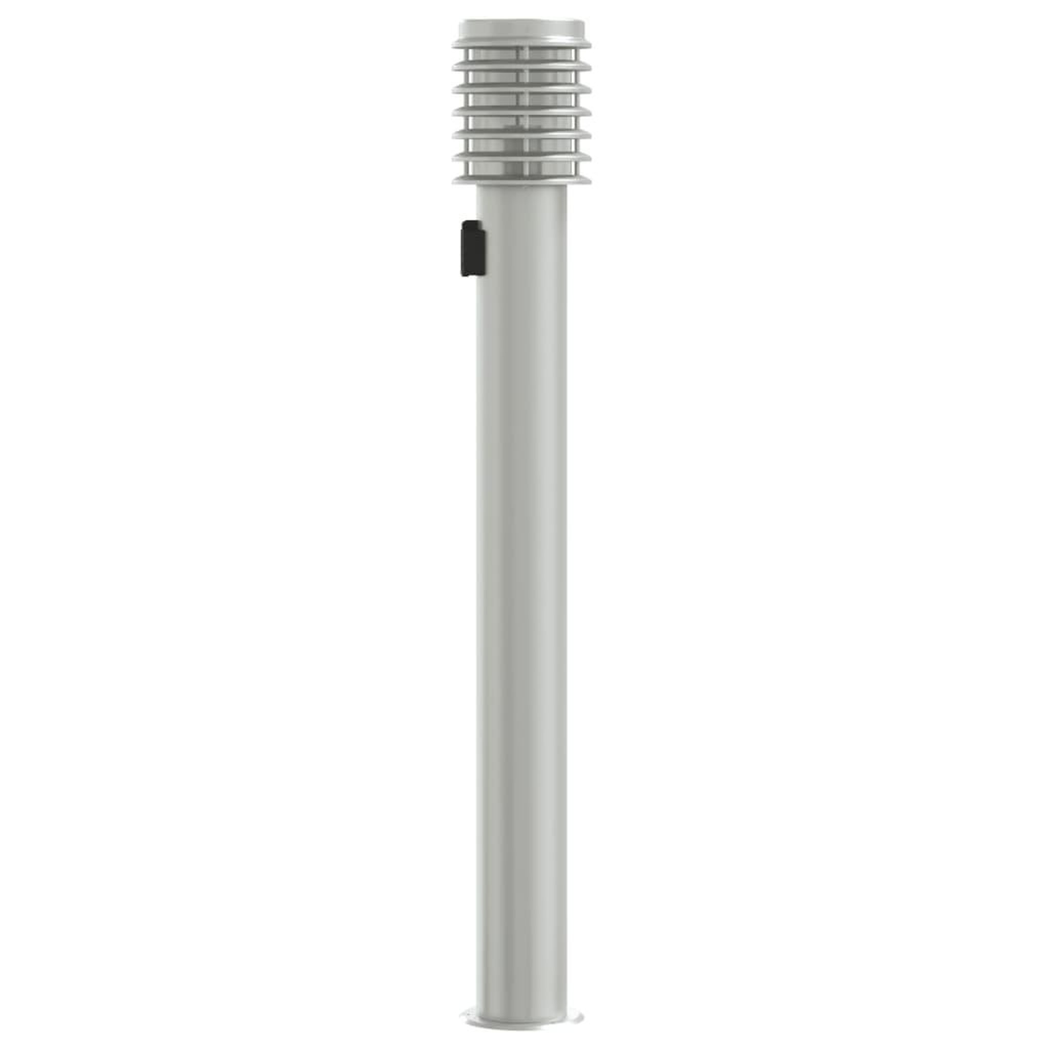 Voir la diapositive 5 : VIDAXL Lampadaires d'exterieur et sortie 3pcs argente acier inoxydable