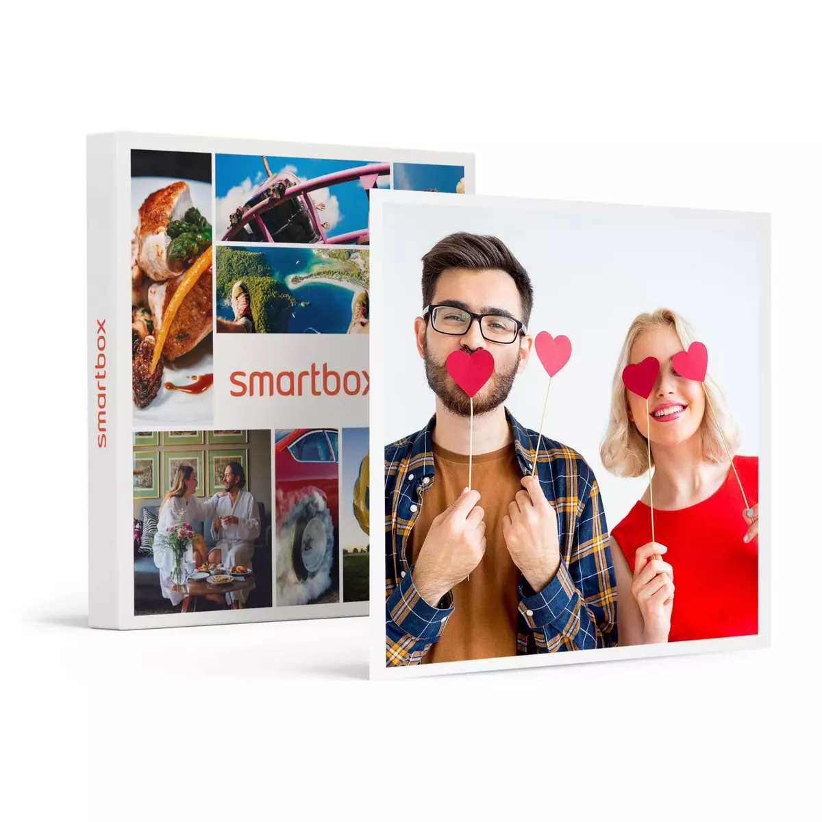Smartbox Carte cadeau célébrez l'amour - 40 € - Coffret Cadeau Multi-thèmes