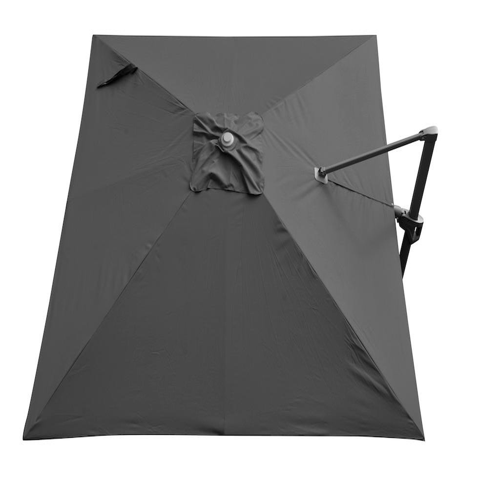 Proloisirs Toile Parasol Mat Déporté NH 3x3/8 Polyester 210gr SD - Gris