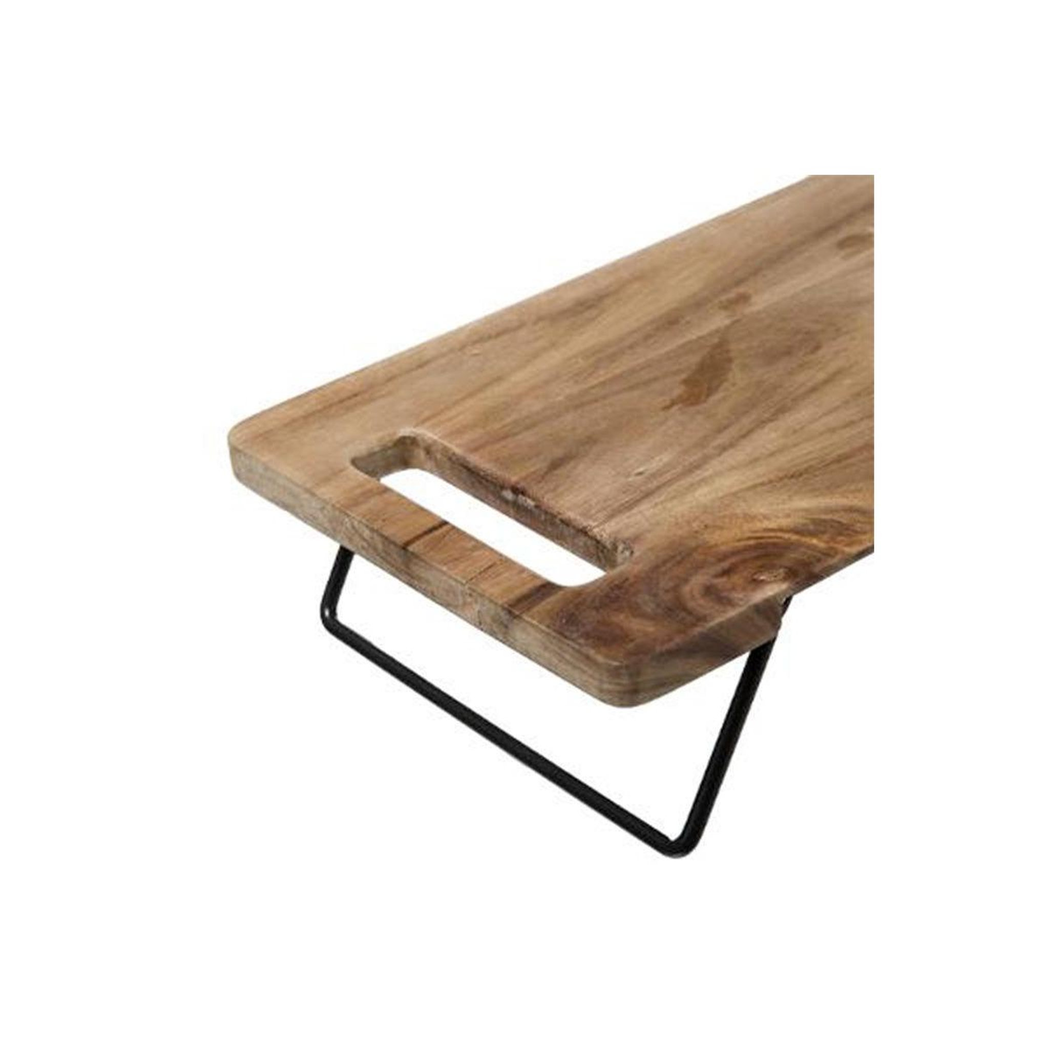 Voir la diapositive 2 : SECRET DE GOURMET Plateau de présentation  tribecart  48cm naturel