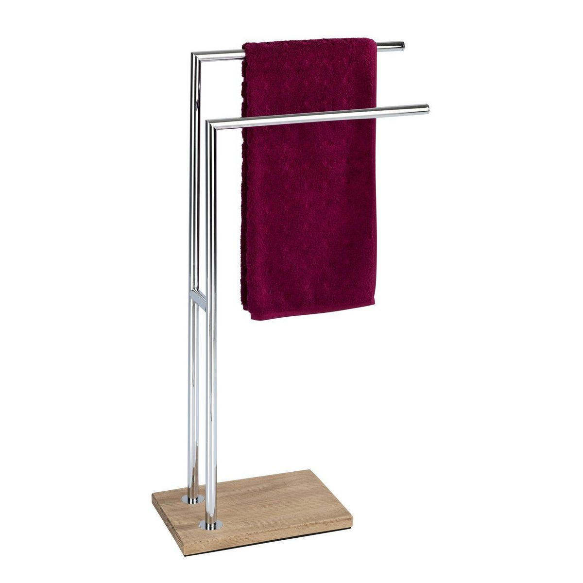 Wenko Porte serviettes scandi Marla - L. 45 x H. 82 cm - Marron