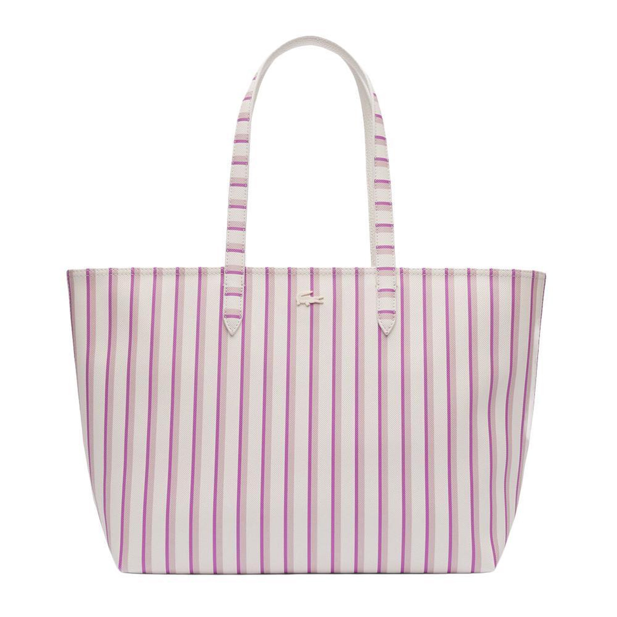 Voir la diapositive 1 : Lacoste Sac cabas réversible rose/blanc femme lacoste anna