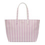 Voir la diapositive 1 : Lacoste Sac Cabas Réversible Rose/Blanc Femme Lacoste Anna