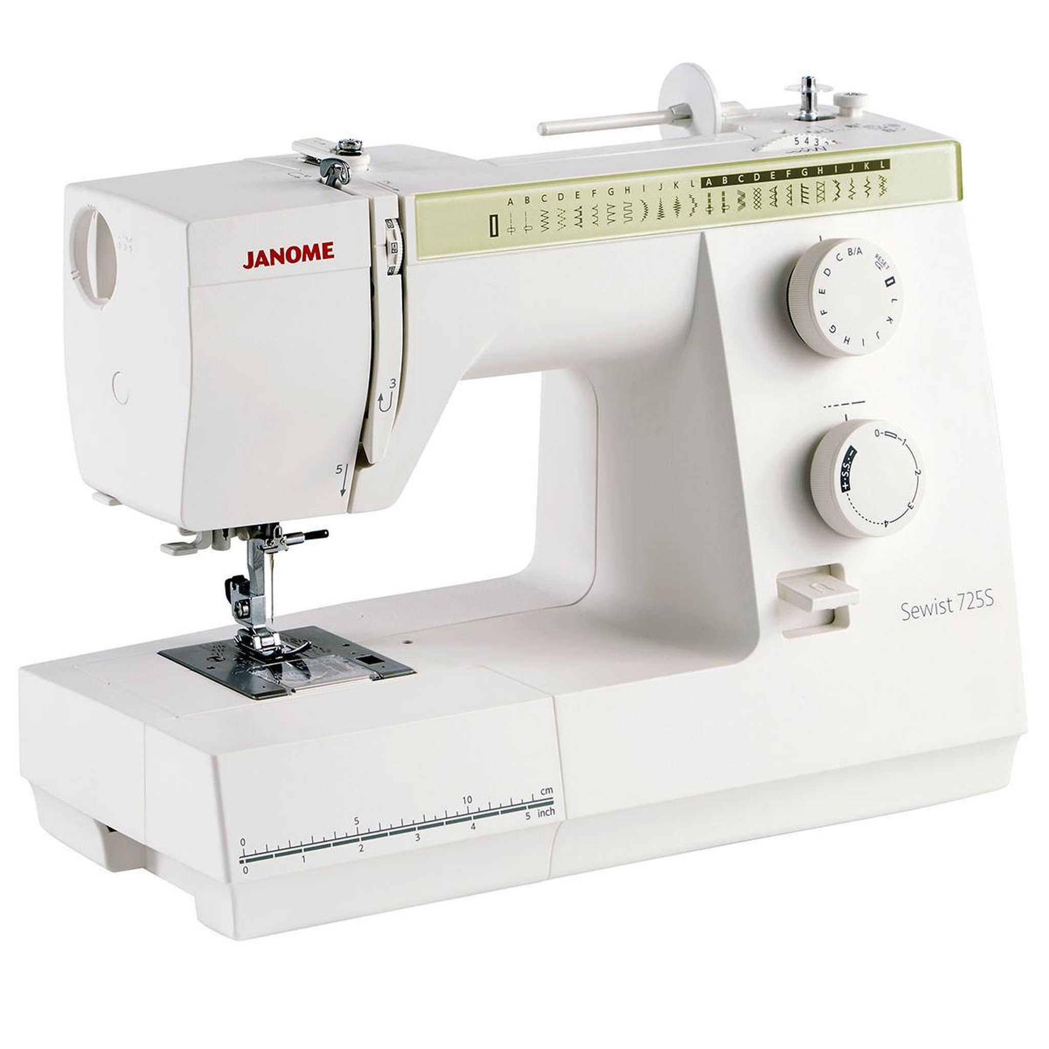 Voir la diapositive 2 : Janome Machine à coudre janome sewist 725s