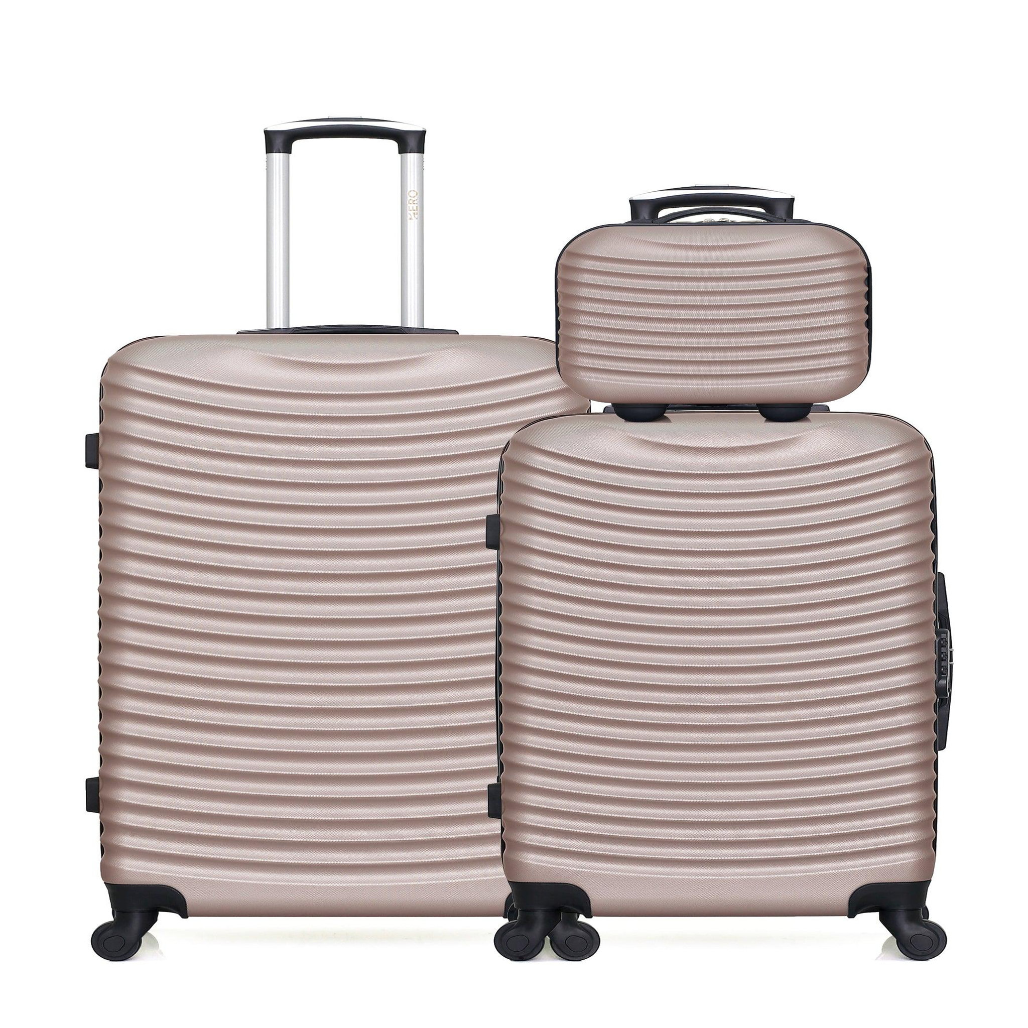 HERO Hero - lot de 3 - valise grand format, valise weekend et vanity etna