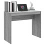 Voir la diapositive 4 : VIDAXL Bureau Sonoma gris 90x40x72 cm Bois d'ingenierie