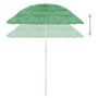 Voir la diapositive 4 : VIDAXL Parasol de plage Hawaii vert 180 cm