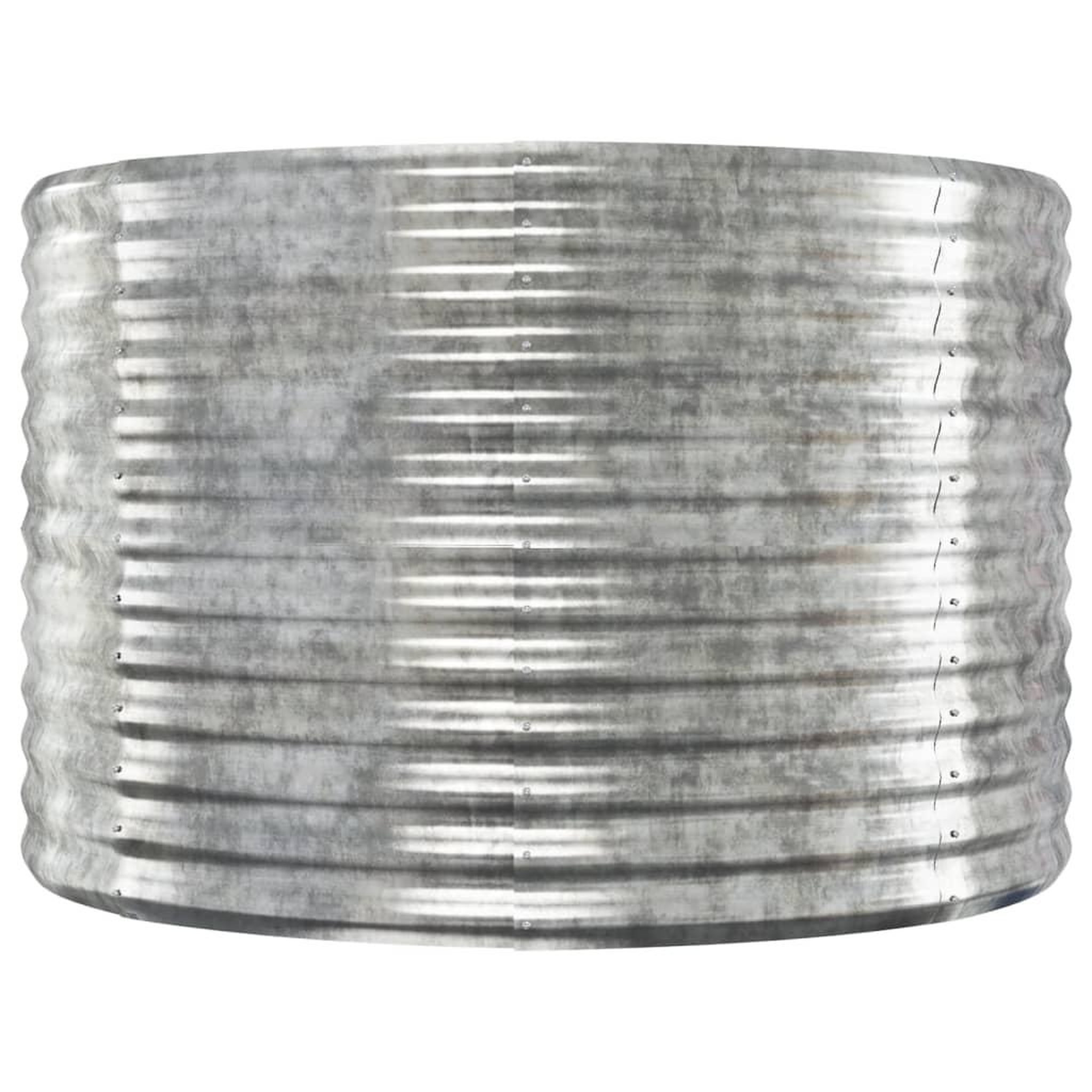 Voir la diapositive 4 : VIDAXL Lit sureleve de jardin Acier enduit de poudre Argente