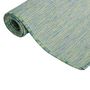 Voir la diapositive 3 : VIDAXL Tapis a tissage plat d'exterieur 160x230 cm Turquoise