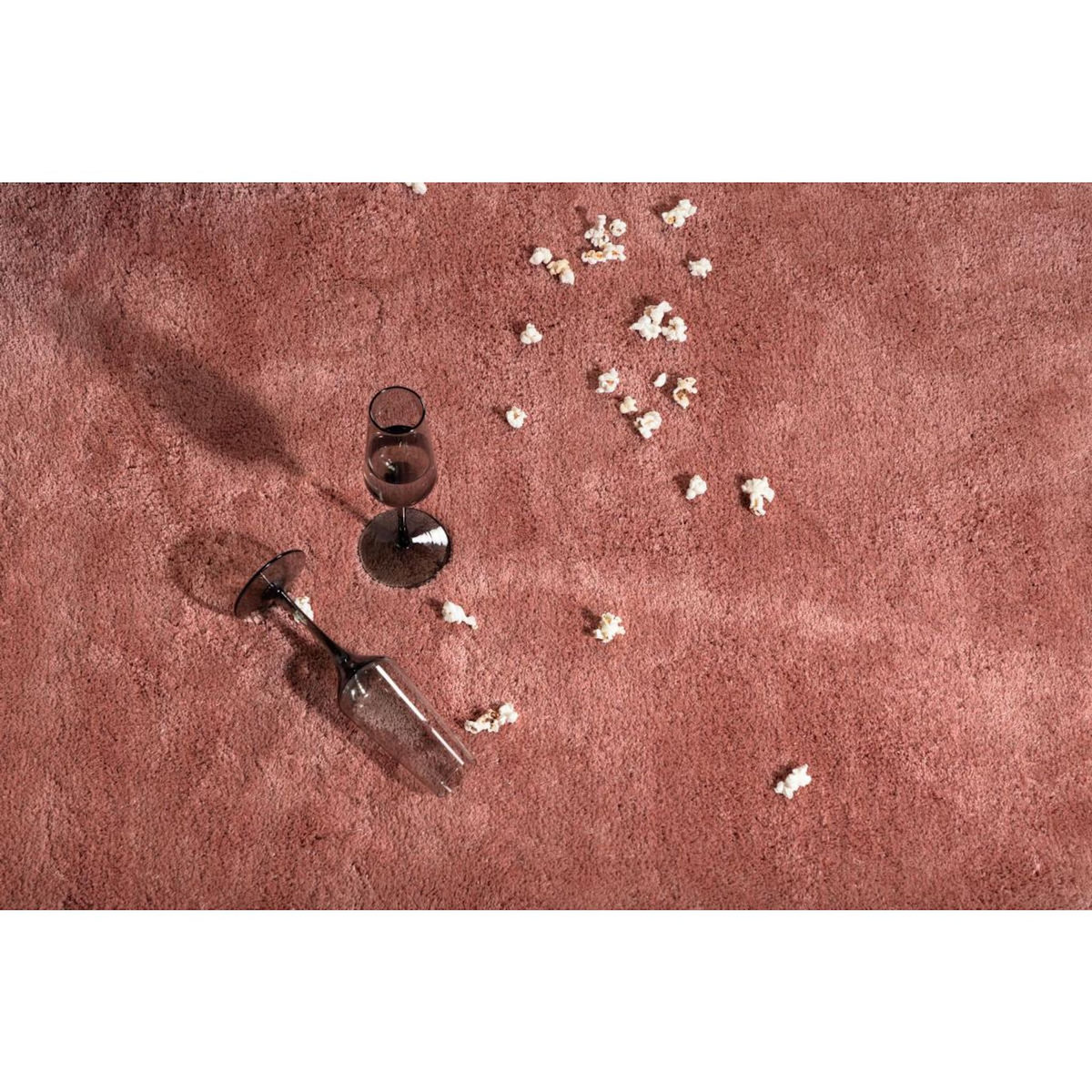 Paris Prix Tapis Déco  Undra  250x350cm Rose Poudré