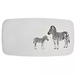 RIDDER RIDDER Tapis de bain Zebra 38x72 cm blanc et noir