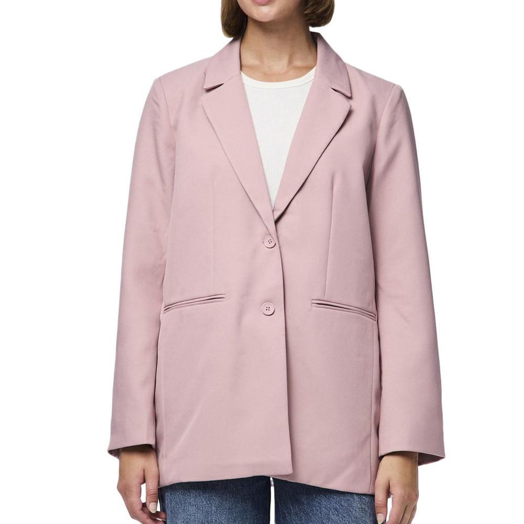 Pieces Blazer  Femme Pieces Neva. Coloris disponibles : Rose