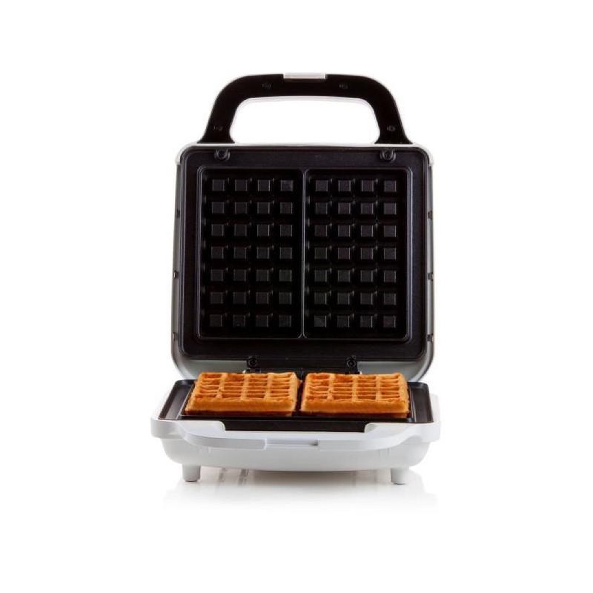 Domo DOMO DO9222W - Gaufrier - 900W - 4x7 cm - Revetement anti-adhesif - Thermostat reglable - Safety lock