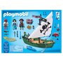 PLAYMOBIL 70151 - Pirates - Chaloupe des pirates avec moteur submers