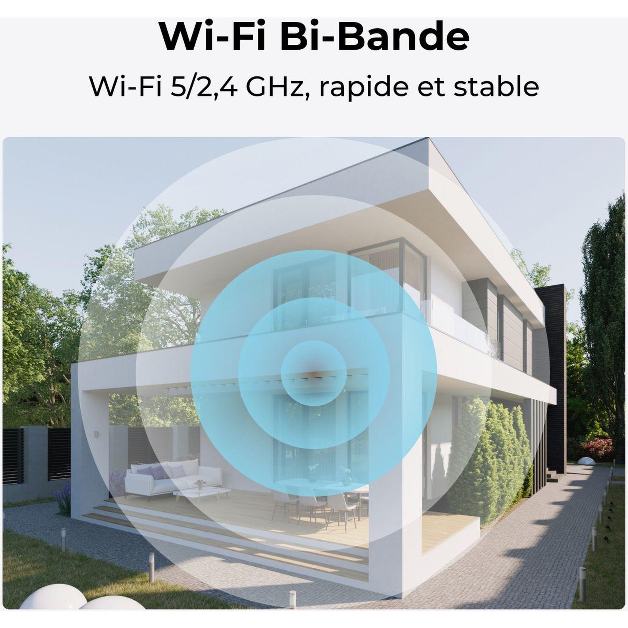 Voir la diapositive 2 : REOLINK Caméra de surveillance e330 3k