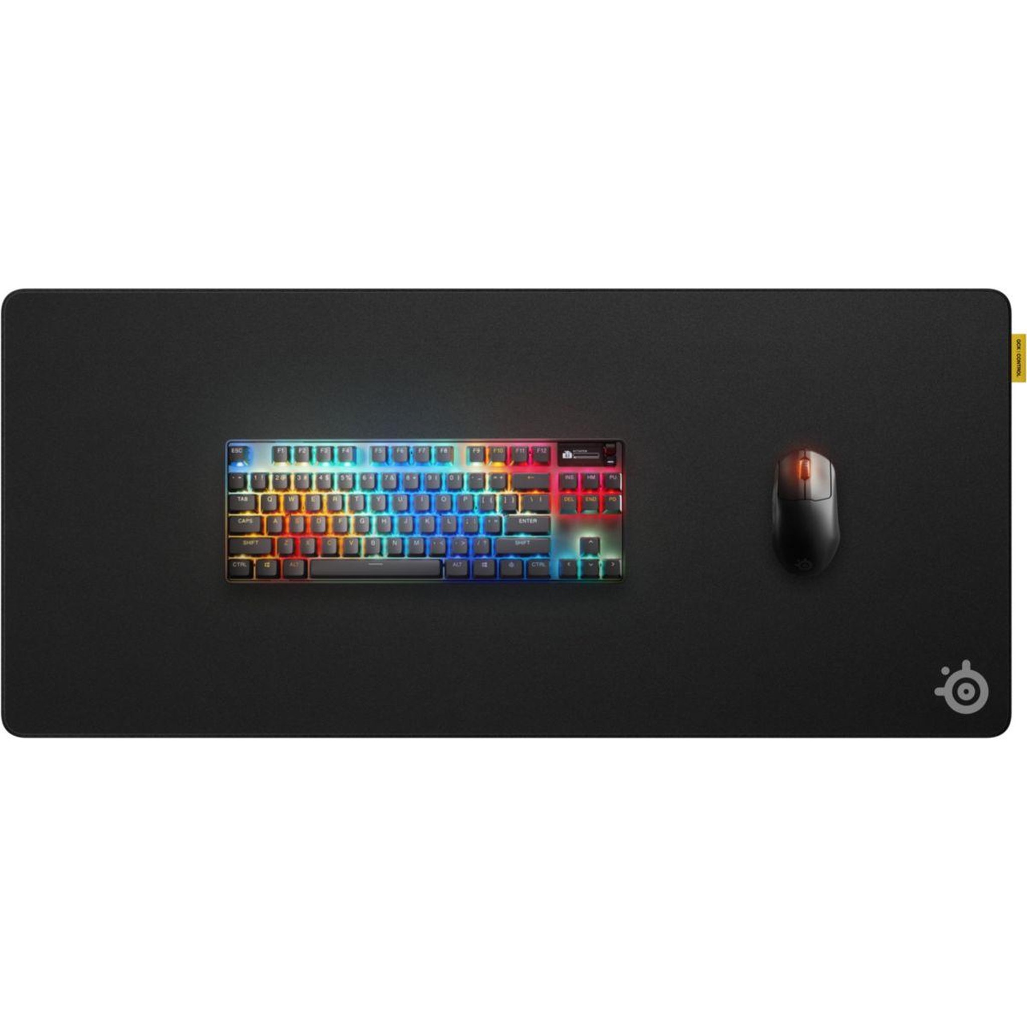 Voir la diapositive 3 : STEEL SERIES Tapis de souris qck perf xl control