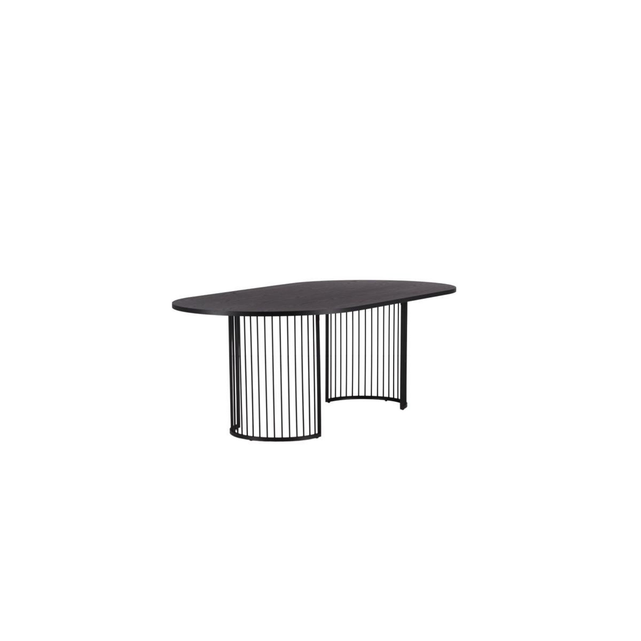 Voir la diapositive 3 : Paris Prix Table à manger ovale  hamneskär  220cm noir