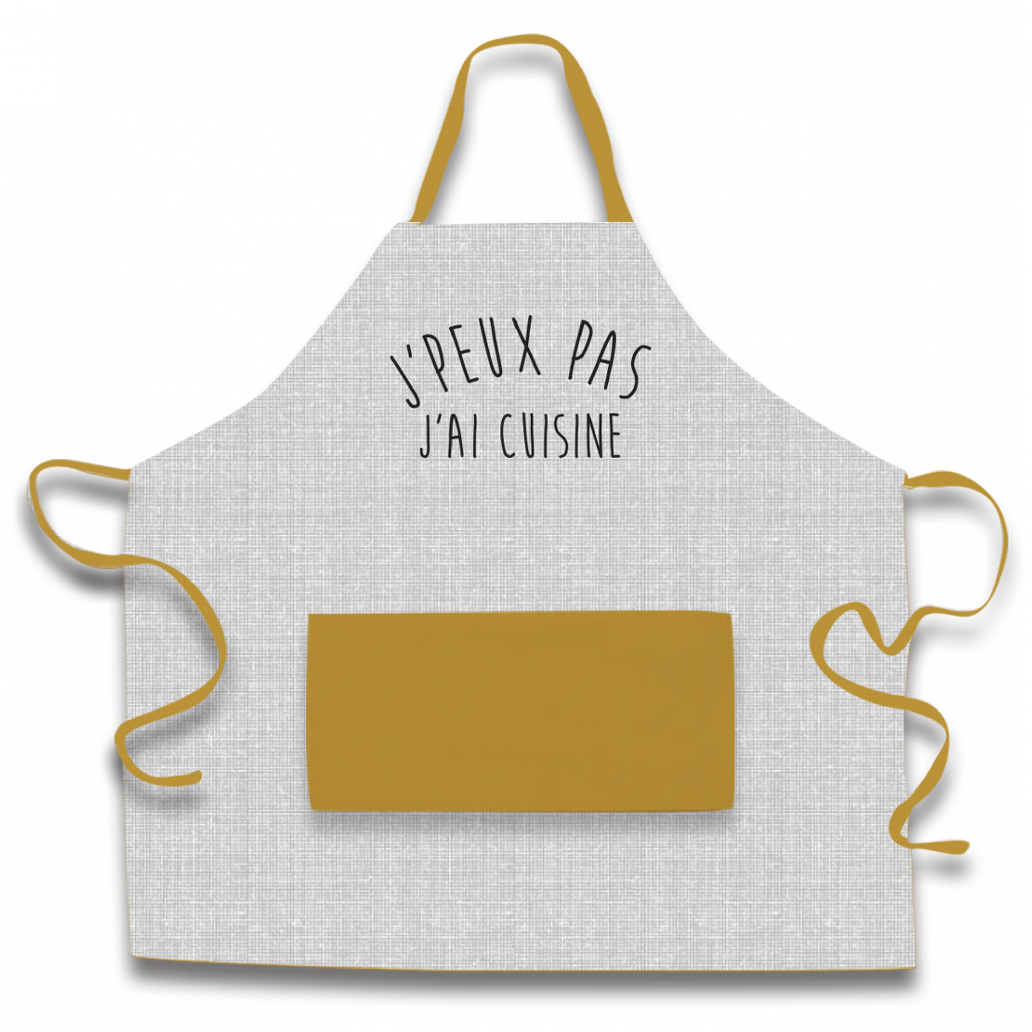 FUTURE HOME Tablier de cuisine  j'peux pas j'ai cuisine  en famille