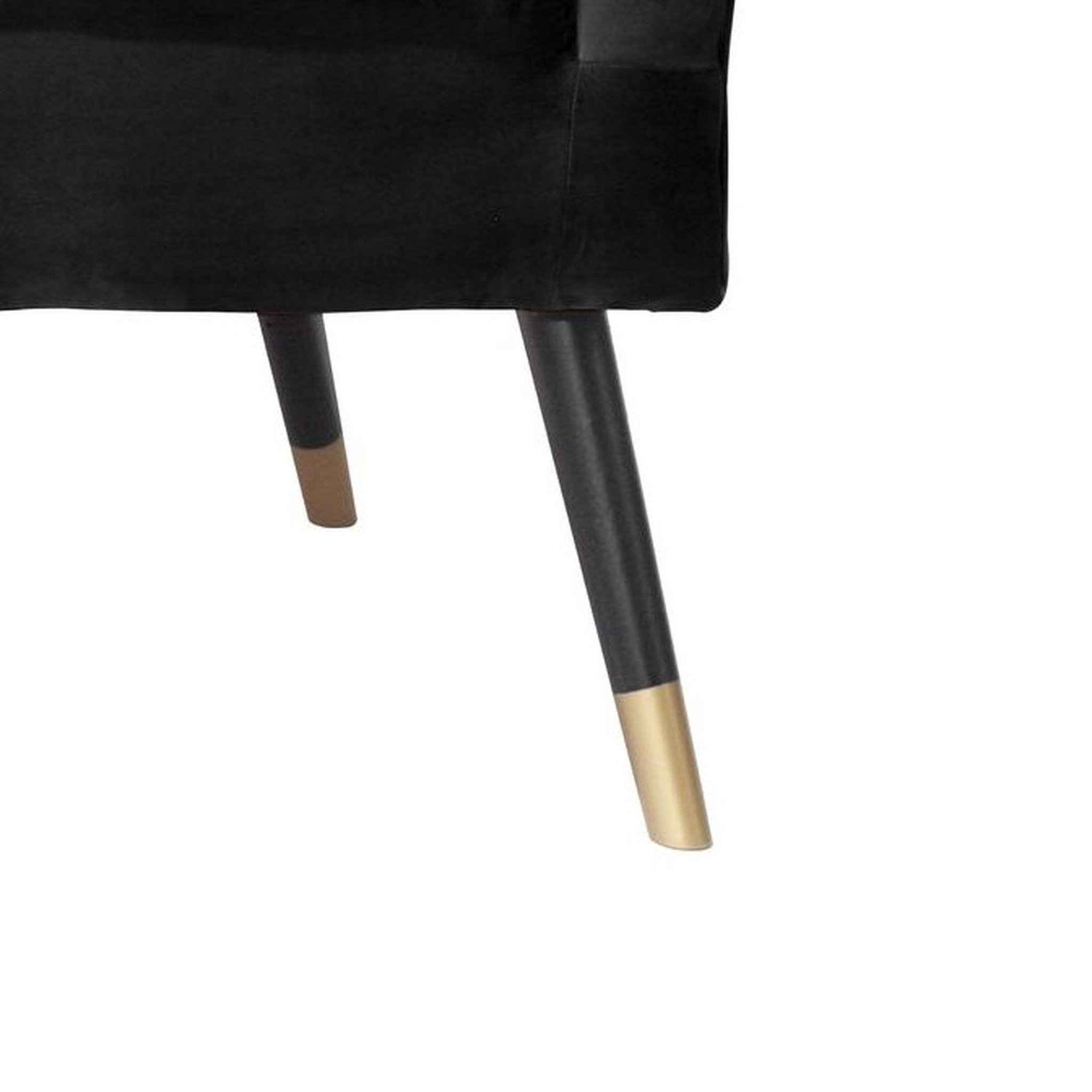 Voir la diapositive 4 : Leitmotiv Fauteuil 1 place en polyester effet velours