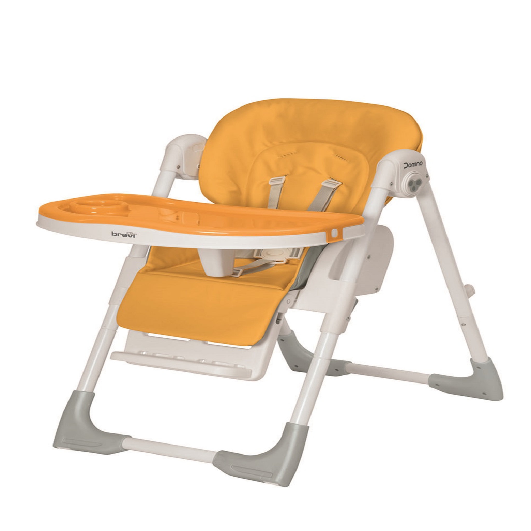 Voir la diapositive 3 : BREVI Chaise haute multipositions Domino