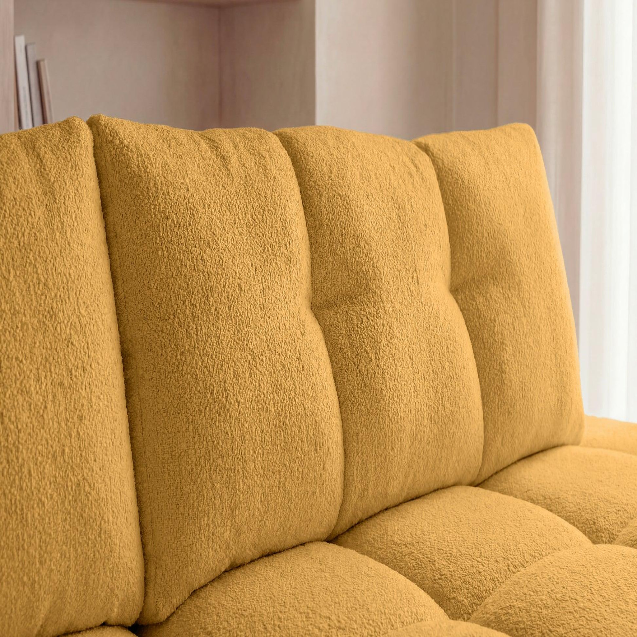 Voir la diapositive 5 : CASANOVA PARIS Constance - canapé d'angle tissu chenille