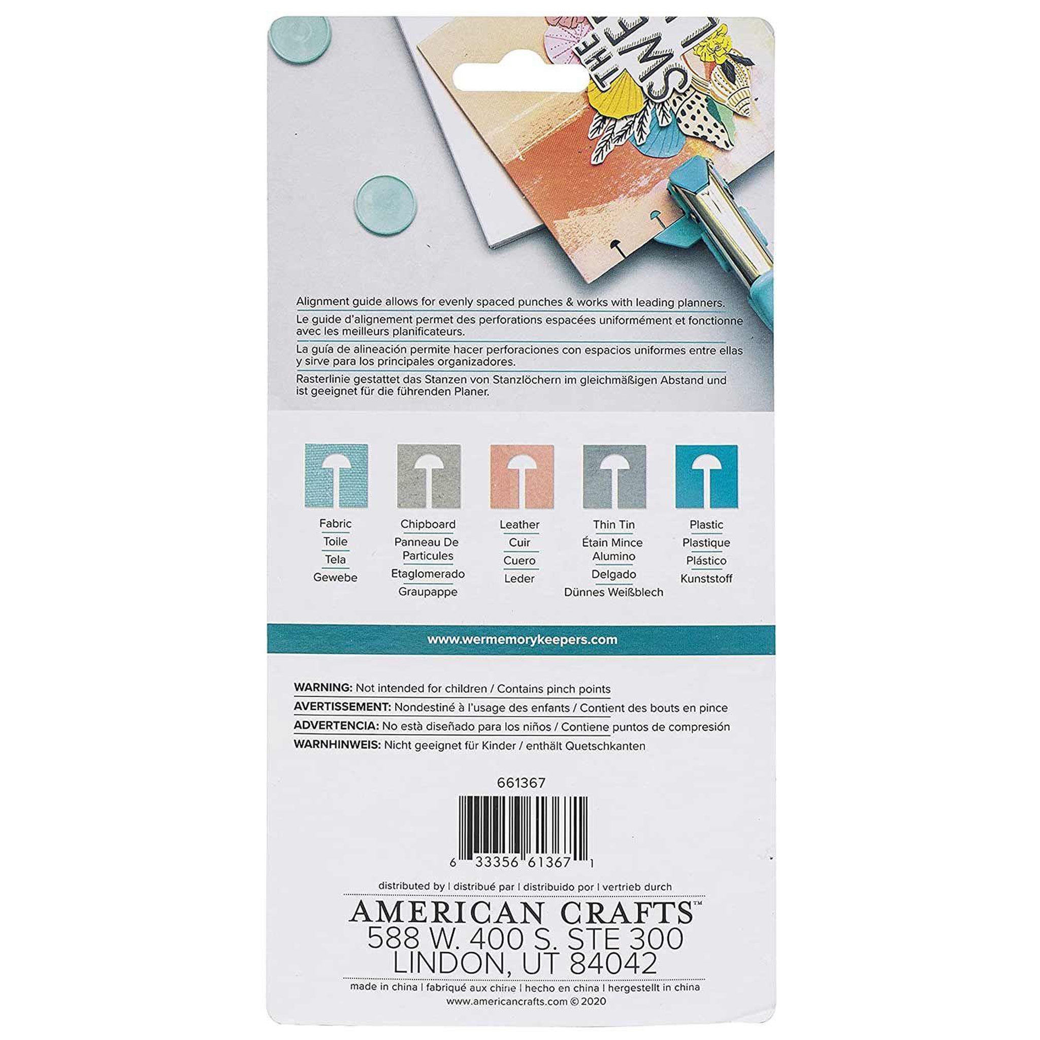 Voir la diapositive 5 : We R Memory Keepers Perforatrice pour disques de reliure